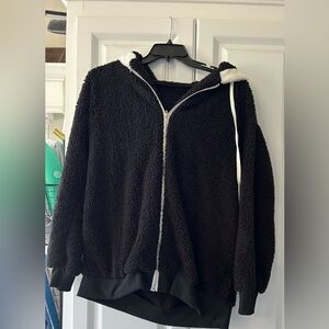 Cozy Black Sherpa Jacket